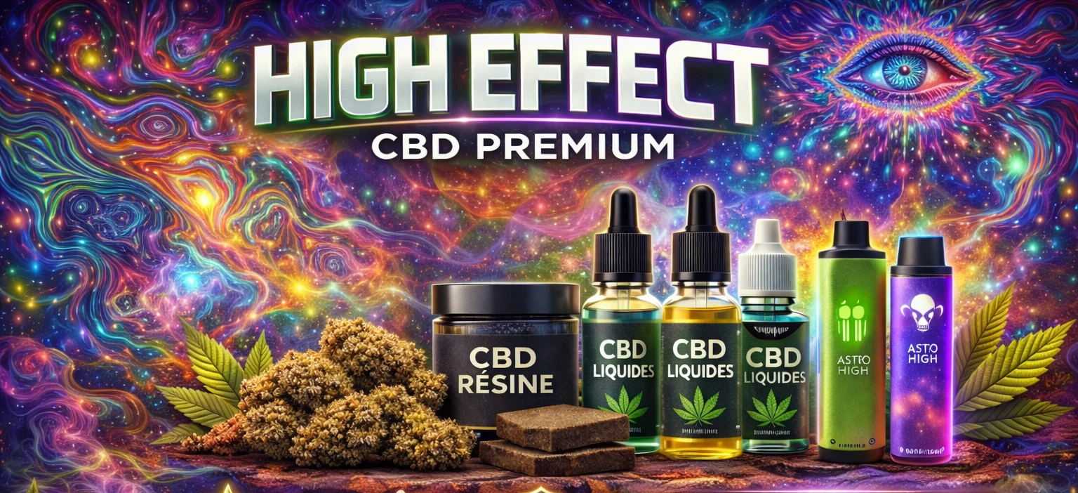 High effect CBD produits