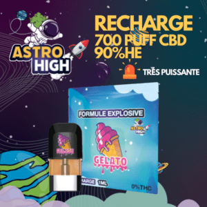 recharge puff astro high 90 he gelato 700 bouffees